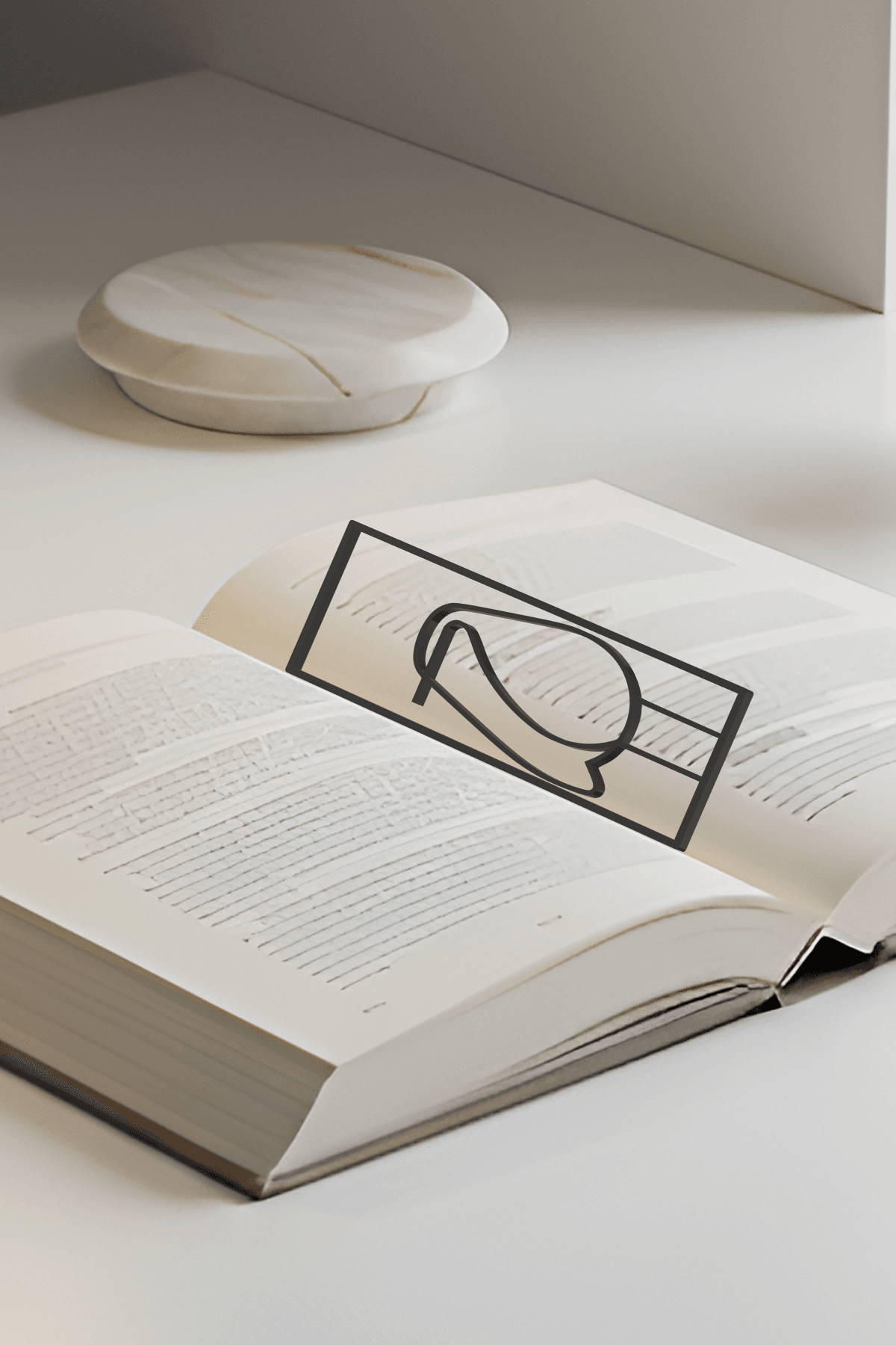 Bird Bookmark, Creativity Bookmark, Gift Idea 3d model