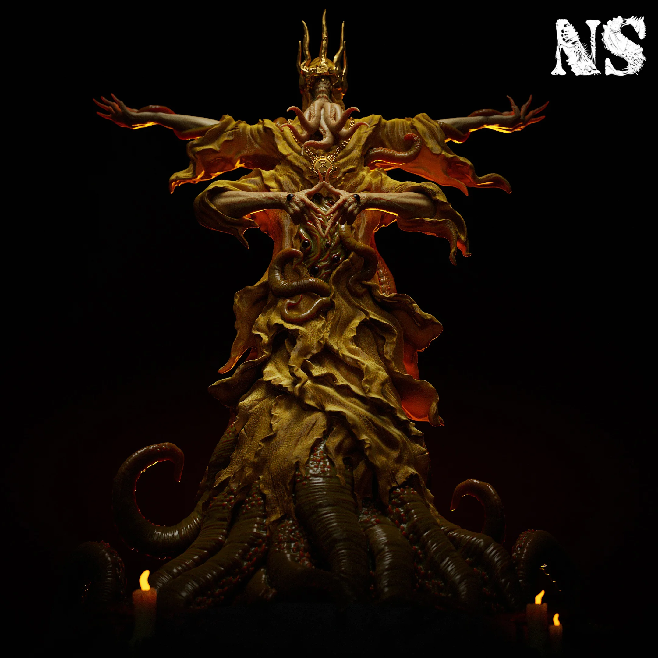 Hastur - The King in Yellow 3d model
