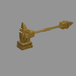 Dwarf Hammer v2 3d model