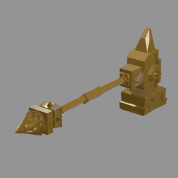 Dwarf Hammer v2 3d model