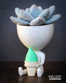 ROBERT PLANT EATING AN ICE CREAM 3d model