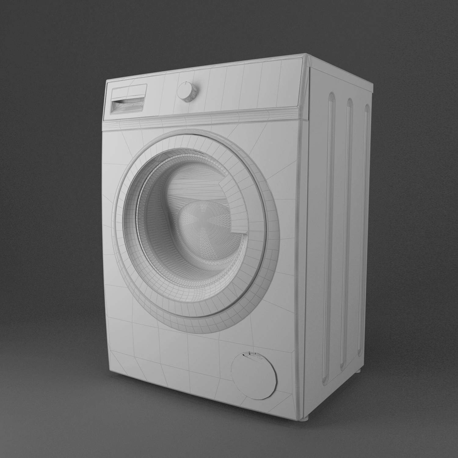 Washing machine ATLANT Soft | Action 3d model
