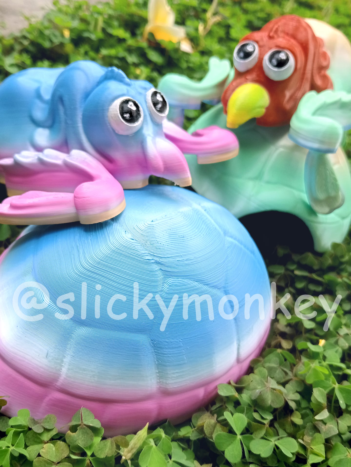 Hiding Turkey Turtle 3d model