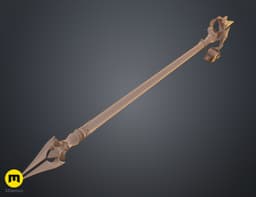 Flin's Spear - Genshin Impact 3d model