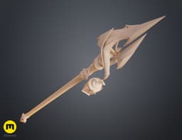 Flin's Spear - Genshin Impact 3d model