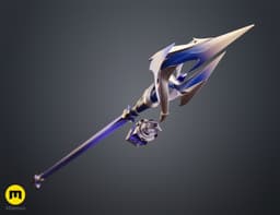 Flin's Spear - Genshin Impact 3d model