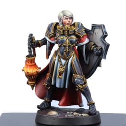 Diana, the War Sister Purifier (Painting Guide Included) 3d model