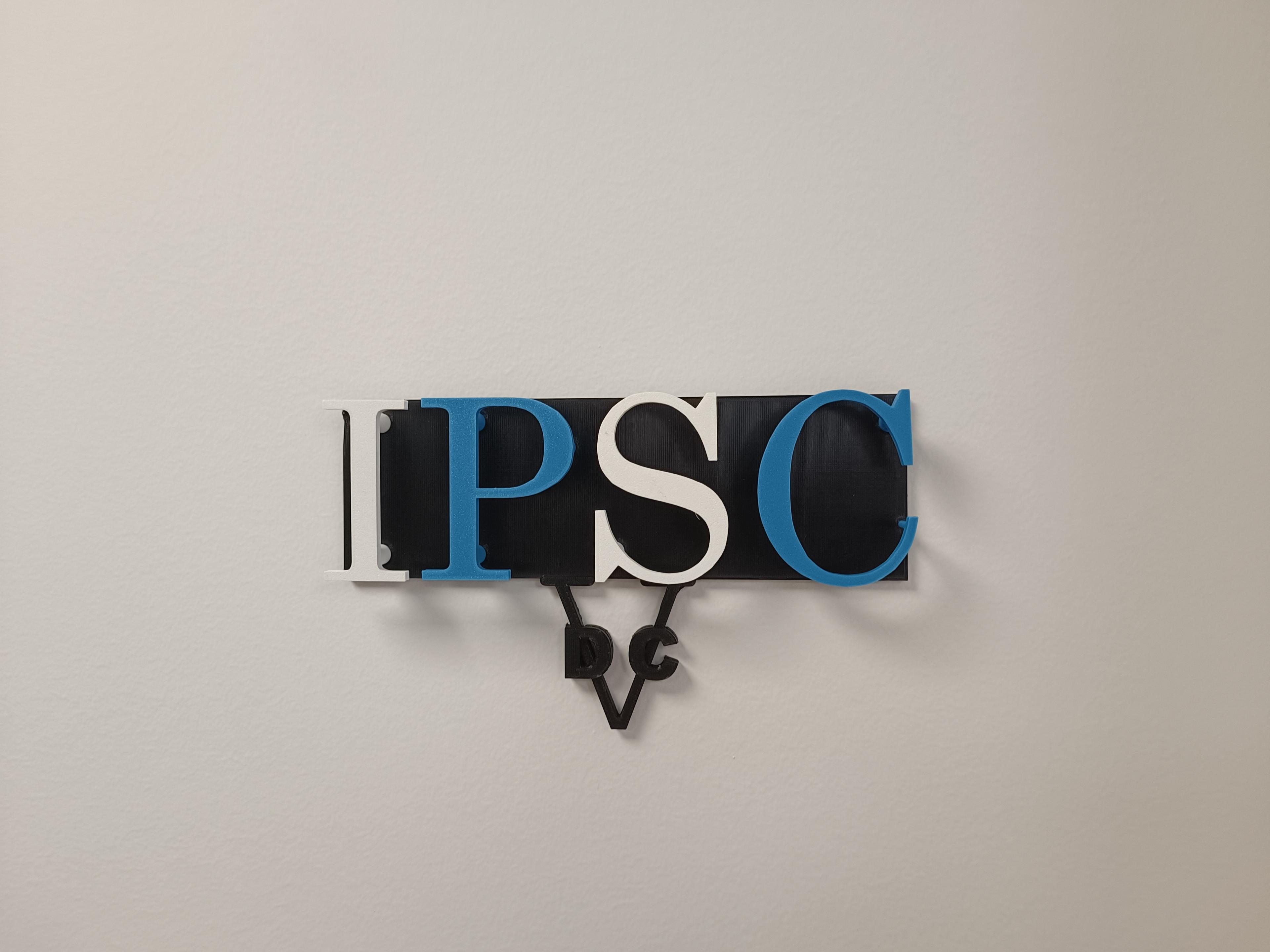 IPSC Wall Stand for your Medals 3d model