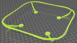 Aegis Control Drone - Optional Prop Guards 3d model