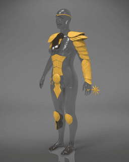 The High Elf's Armor - The Elder Scrolls Online 3d model