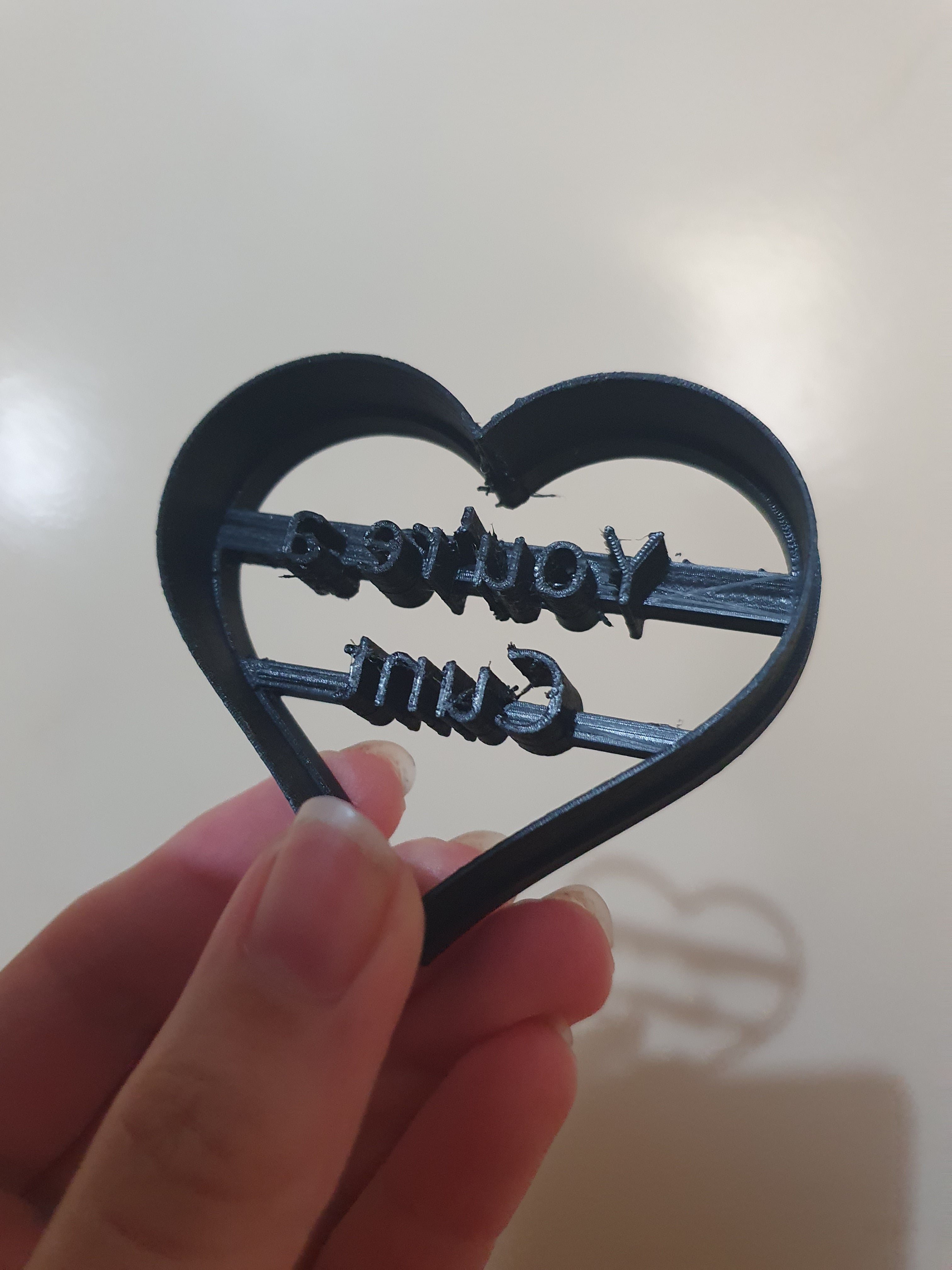 You're a Cunt cookie cutter 3d model