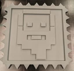 Dwarf Fortress artifact coaster 3d model