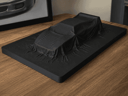 Ferrari F40 under Cloth 3d model