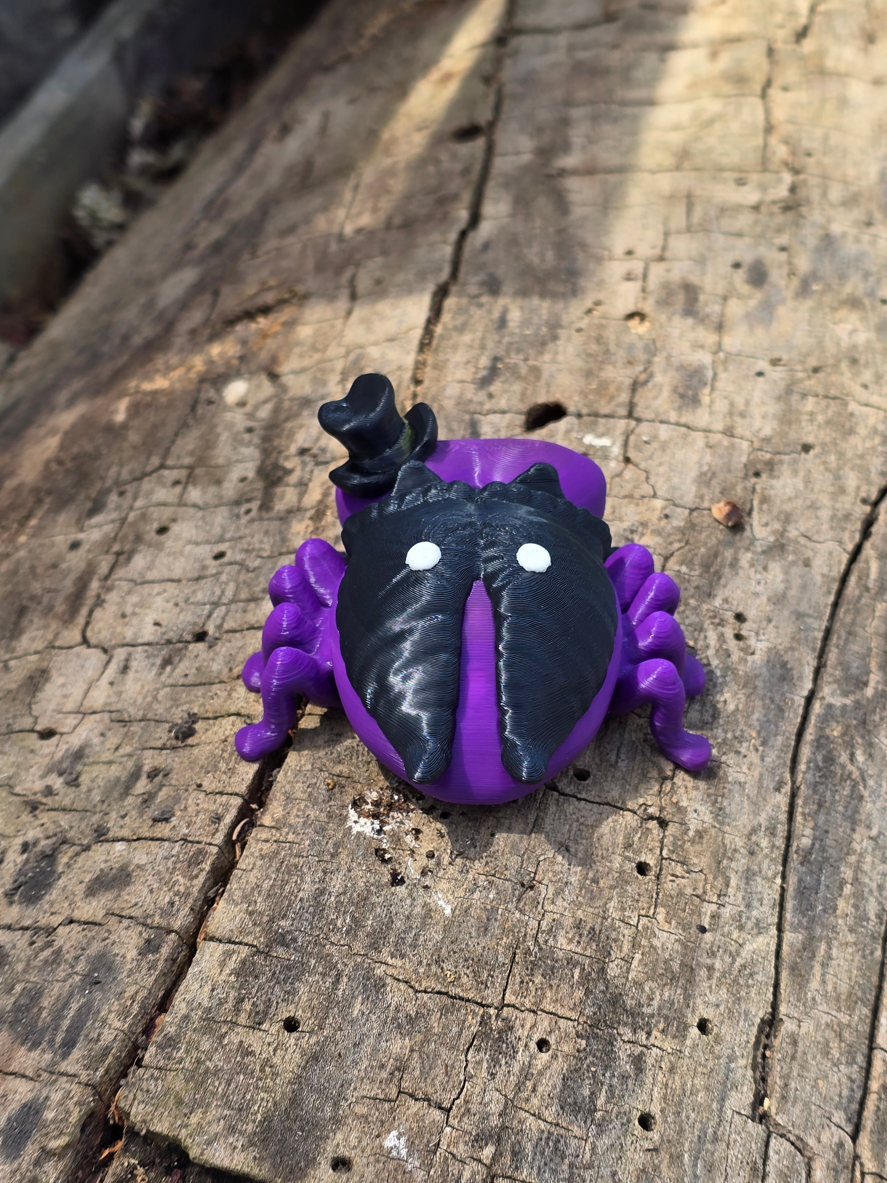 Sophisticated Flexi Jumping Spider 3d model