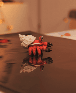 Articulated Crab My Little Friend 3d model