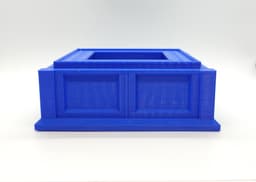 Doctor Who Tardis Tissue Box Cover 3d model