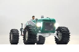 ETC MK1 380 "TRACRAWLER 380"_1/8 RC Body and Chassis 3d model