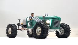 ETC MK1 380 "TRACRAWLER 380"_1/8 RC Body and Chassis 3d model