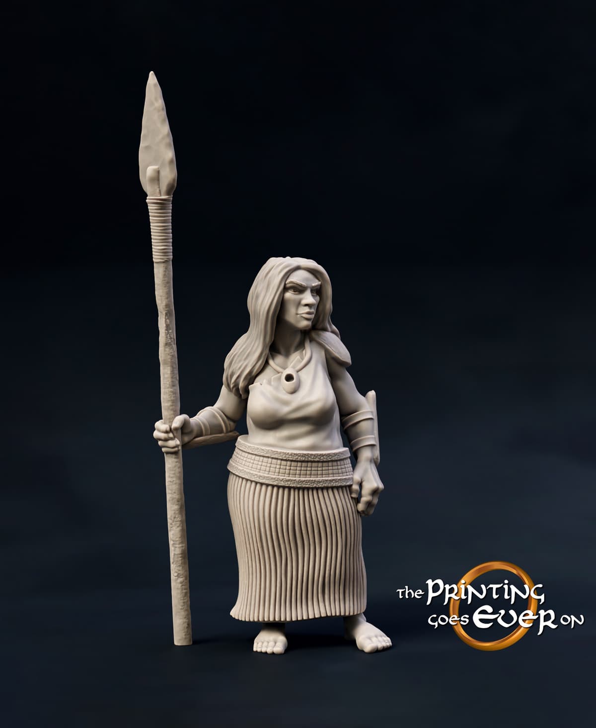 Woodwose Spearman C 3d model