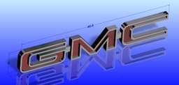 Tamiya Clodbuster GMC Style Grill and Tail Lights 3d model