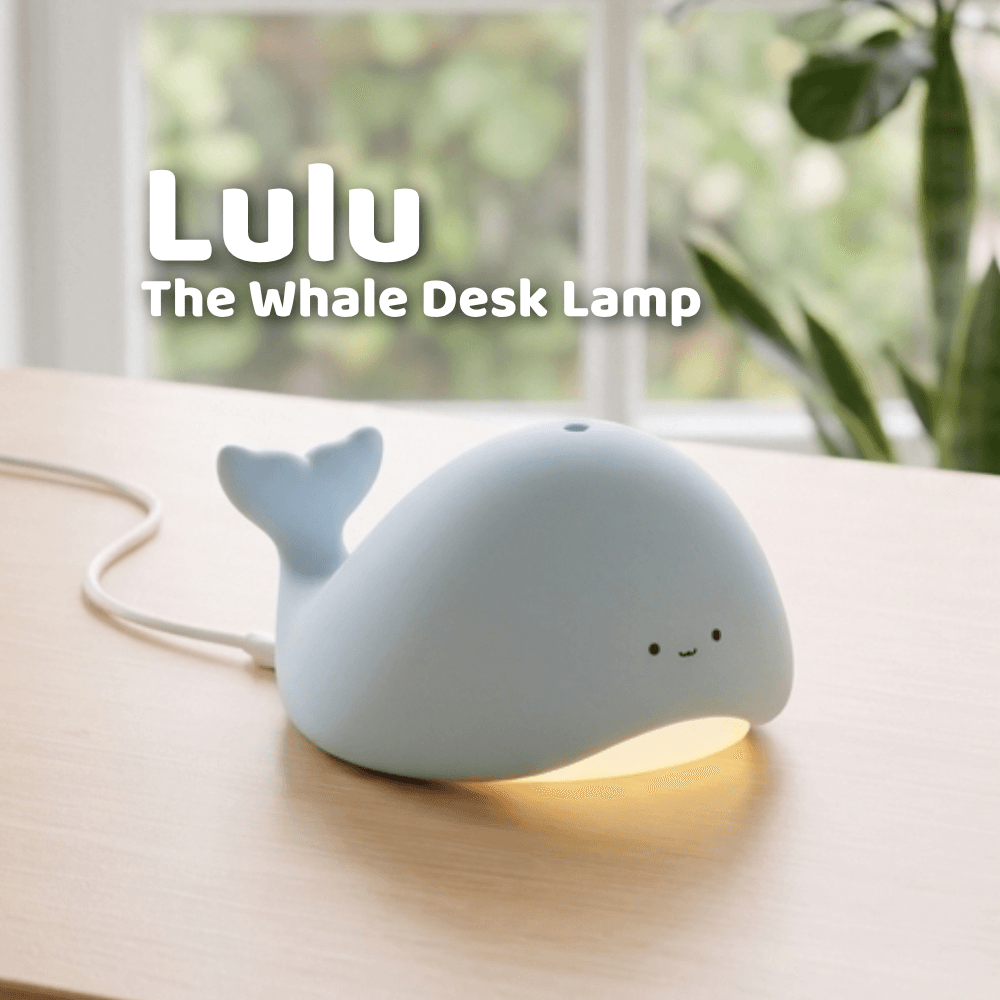 Lulu / The Whale Desk Lamp Companion 3d model