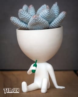 ROBERT PLANT DRINKING 3d model