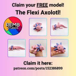 Flexi Pteranodon | Print-in-place | No Support 3d model