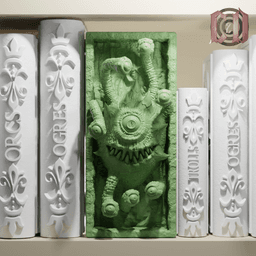 Beholder BookNook 3d model