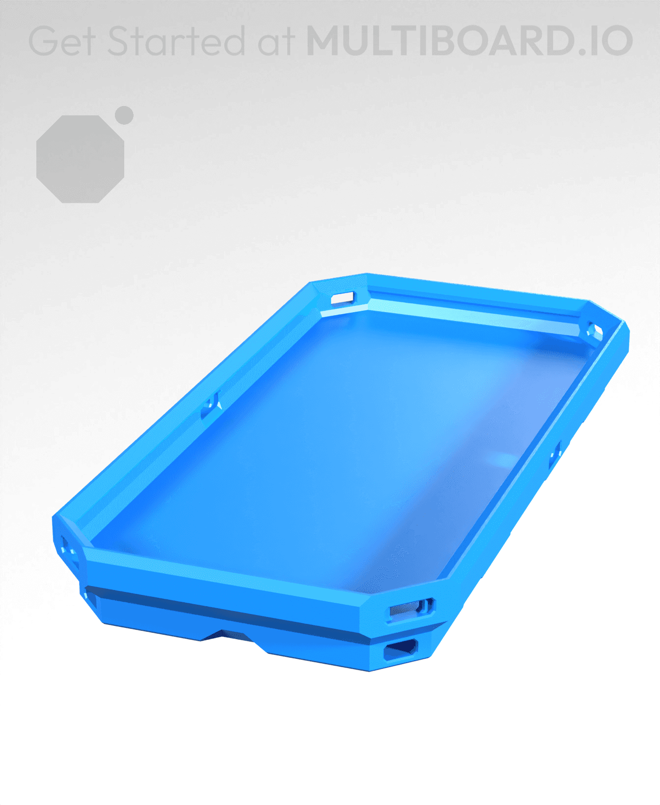 1x2 CU - Micro Multibin Shell 3d model