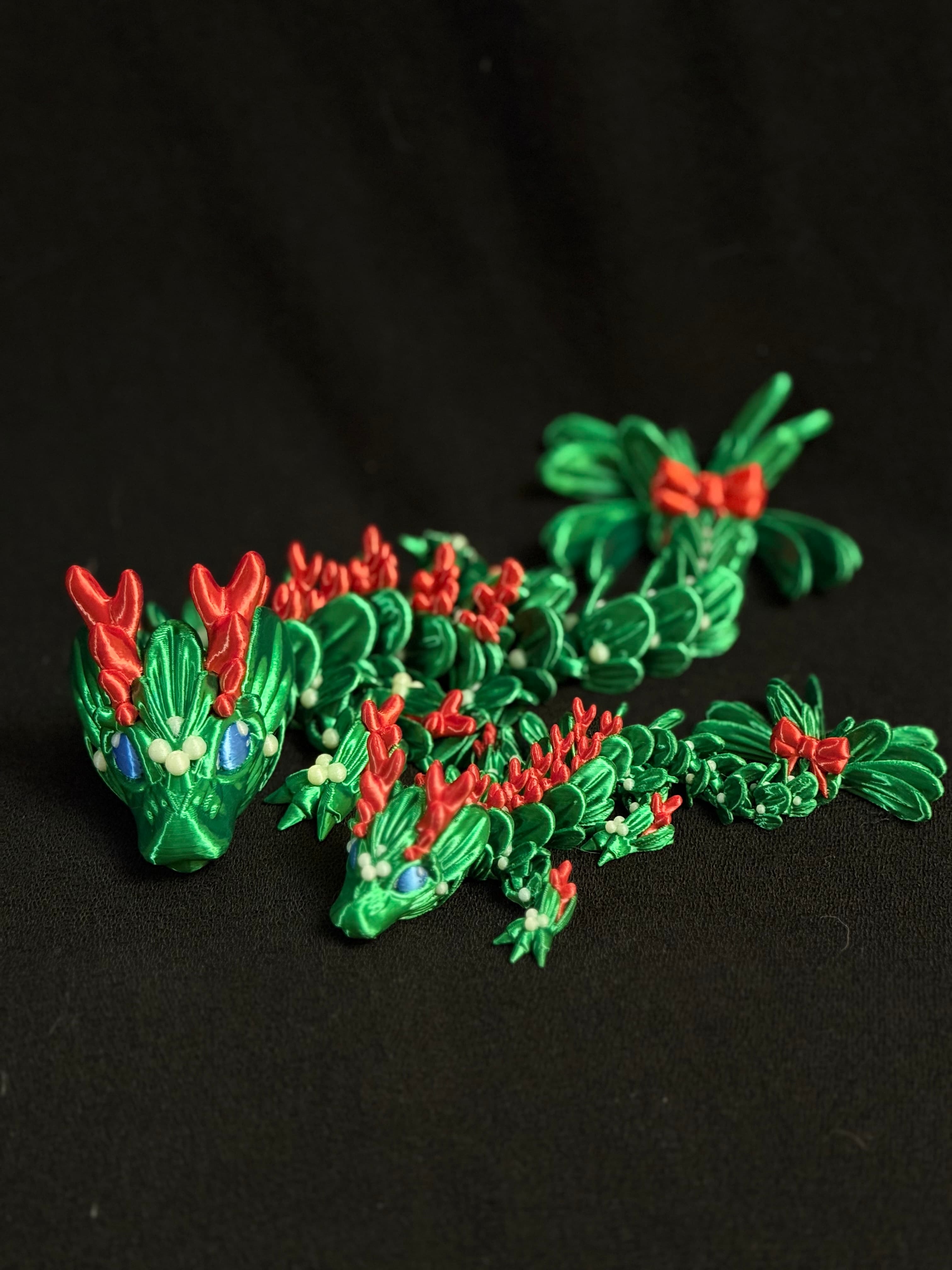Came out great. Used Bambu Silk+ Green, Candy Red , Blue and Polymaker Cold White.