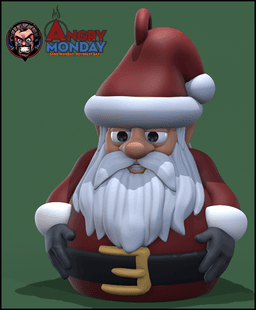 Santa Claus Bauble & Decor – The "Post-Feast" Edition 3d model