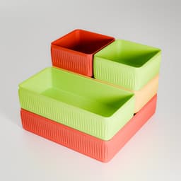 Modular Desk Organizers 3d model