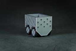 Minecraft Steve's Trolley 3d model