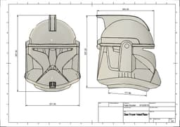 Clone Trooper Helmet Phase 1 Star Wars 3d model