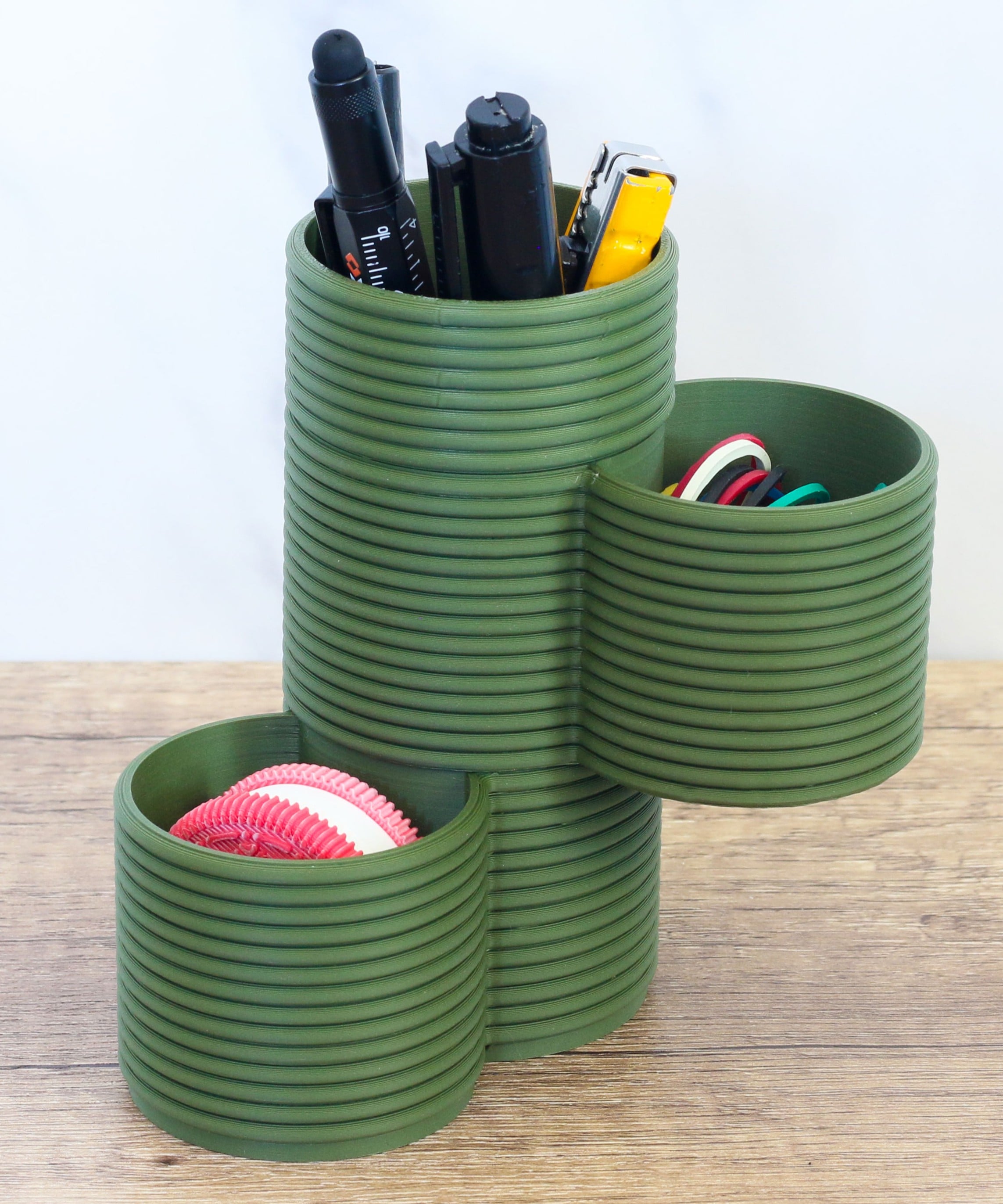 SwivelStack Desk Organizer – Compact, Space-Saving & Functional Storage 3d model