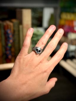 Skull ring #2 3d model