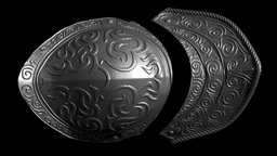 VARGRAM THE RAGING WOLF GREAVES AND KNEE PLATES life size cosplay armor - Elden Ring Fan Art 3d model