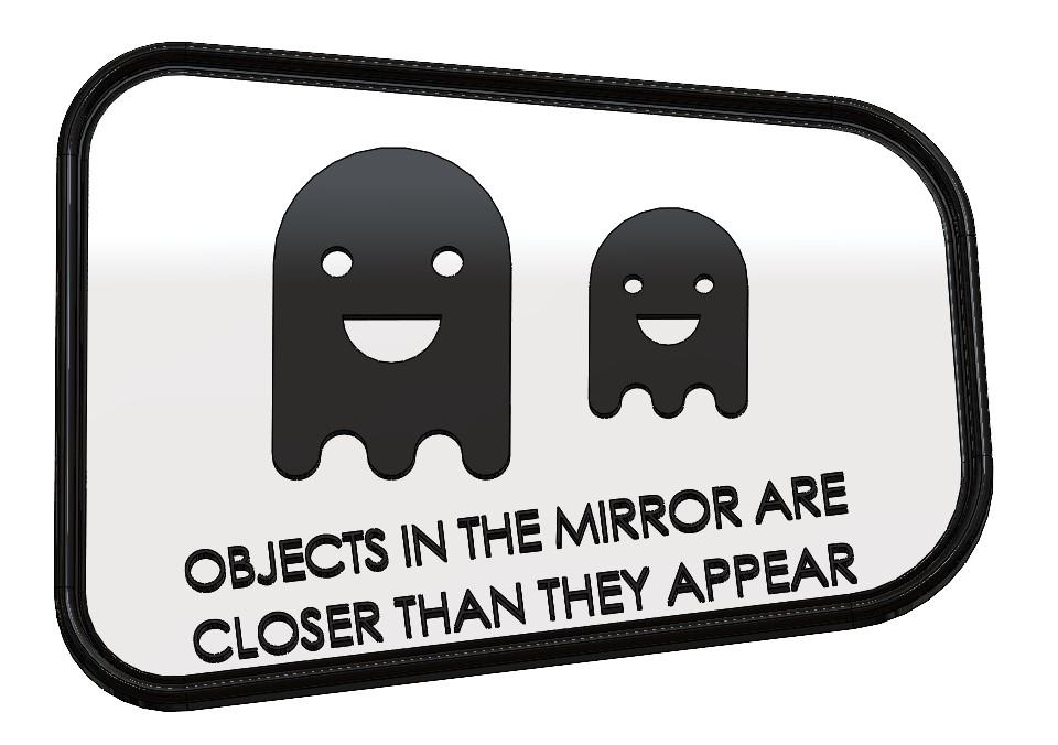 Ghosts in the mirror are closer than they appear (Ghosts Only)) 3d model