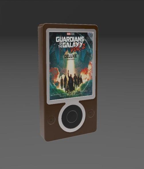 Rocket's MP3 player(Zune) from Guardians of the Galaxy Vol 3  3d model