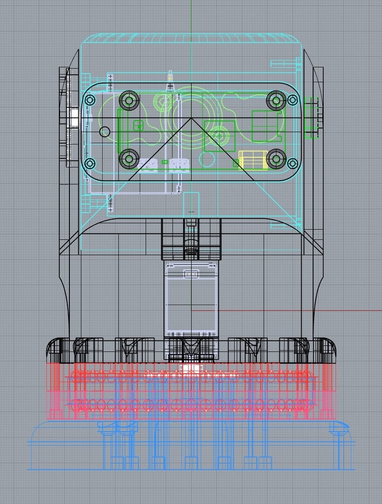 2 Axis RaspberryPi Remote IR Camera Robot 3d model