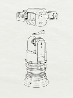 2 Axis RaspberryPi Remote IR Camera Robot 3d model