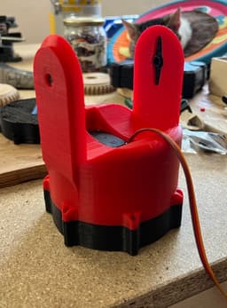 2 Axis RaspberryPi Remote IR Camera Robot 3d model