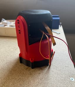 2 Axis RaspberryPi Remote IR Camera Robot 3d model