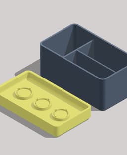 Dyson Essentials Box with Three-Slot 3d model