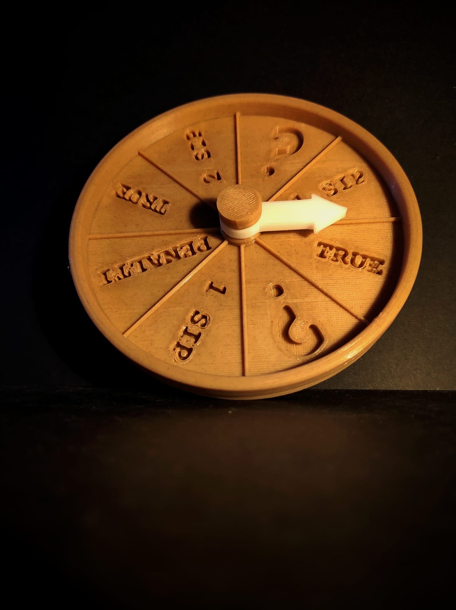 Customizable Spinning Wheel 3d model