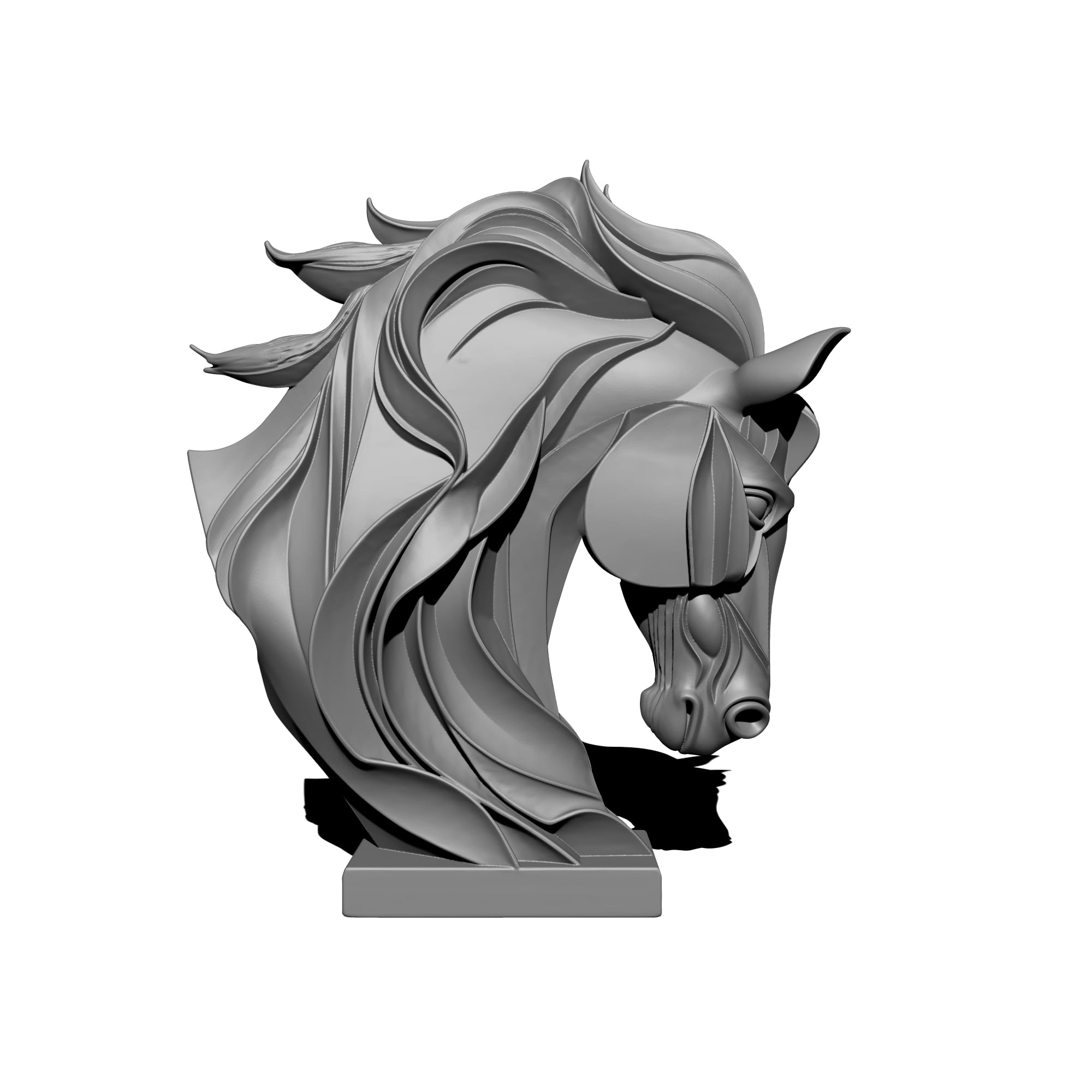 Horse Statue 3d model