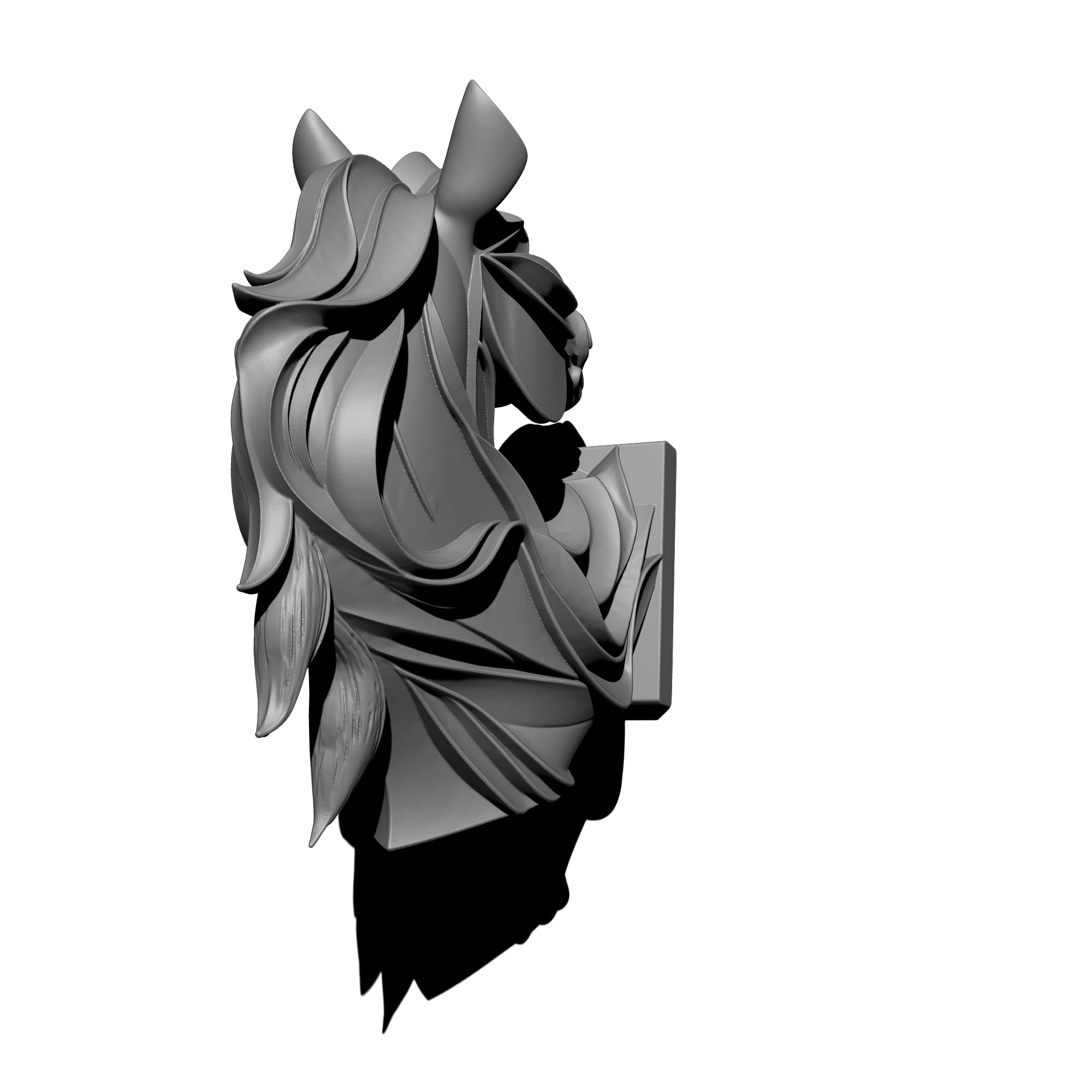 Horse Statue 3d model