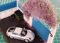 Aegean Architecture Diorama for Hot Wheels and 1:64 Diecast Cars & Figure 3d model