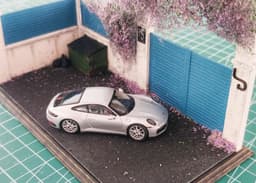 Aegean Architecture Diorama for Hot Wheels and 1:64 Diecast Cars & Figure 3d model