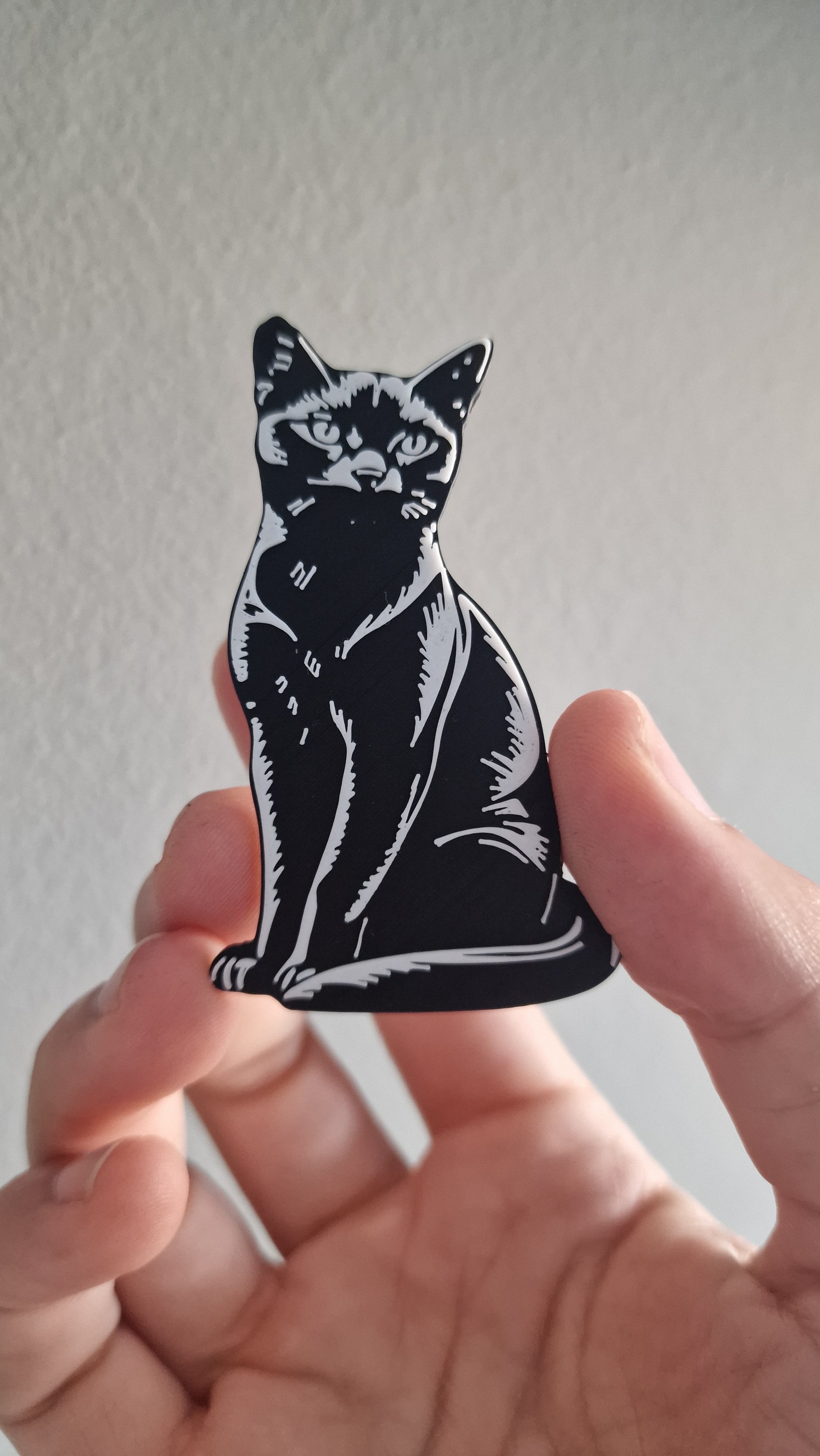 Pack 50 STL/3mf CATS kEYCHAINS+MAGNETS 3d model